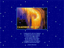 Tablet Screenshot of caminhosdeluz.org